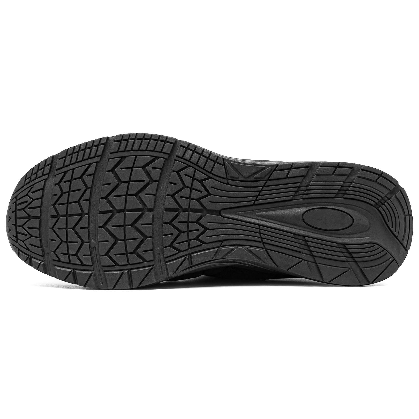 LARNMERN Zapatos Antideslizantes Hombre Zapatos de Cocina Hombre Zapatos Hosteleria Impermeable Zapatillas Antideslizante Cocina Camarero Sanitario,Gris/42 EU