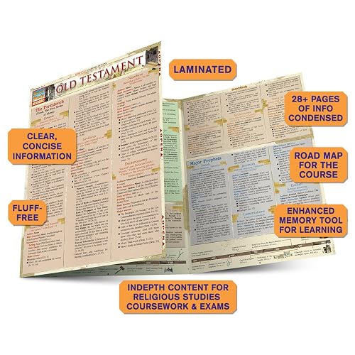 Snapklik.com : Old Testament: A QuickStudy Laminated Reference Guide