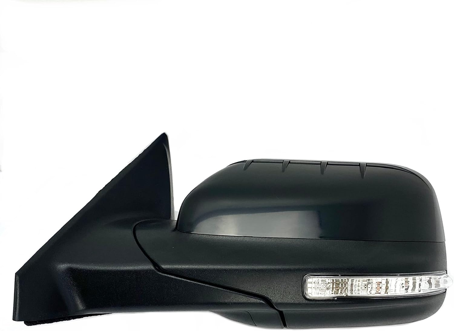 Spieg Driver Side Mirror for 2011-2015 Ford Explorer Power Adj Heated Power Folding Blind Spot Monitoring Puddle Lamp Turn Signal Light Black 11 Pins Left FO1320617