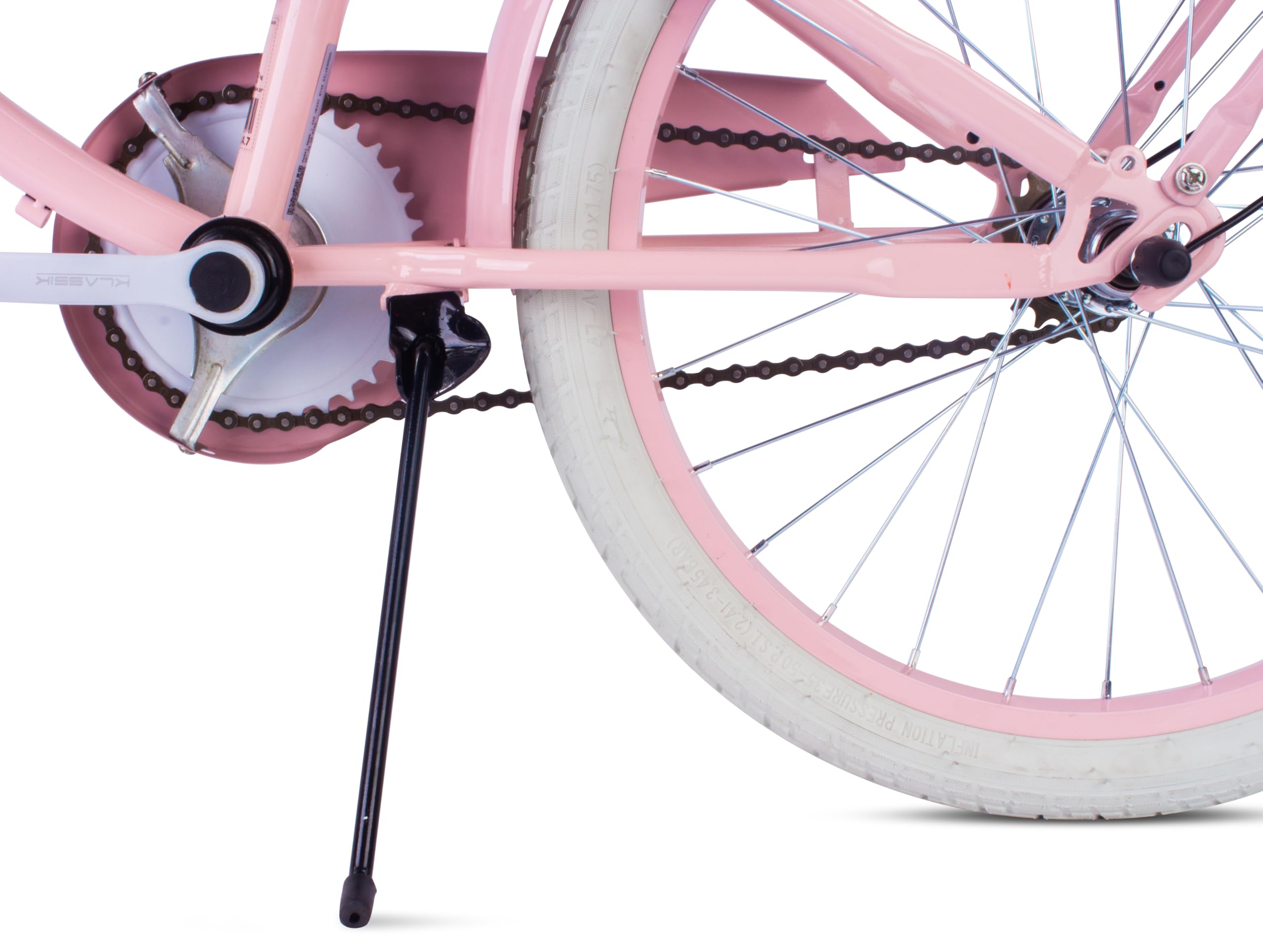 Vélo Fille Sun Baby Heart 20/24 Pouces 6-12 Ans V-Brake Porte-Bagages