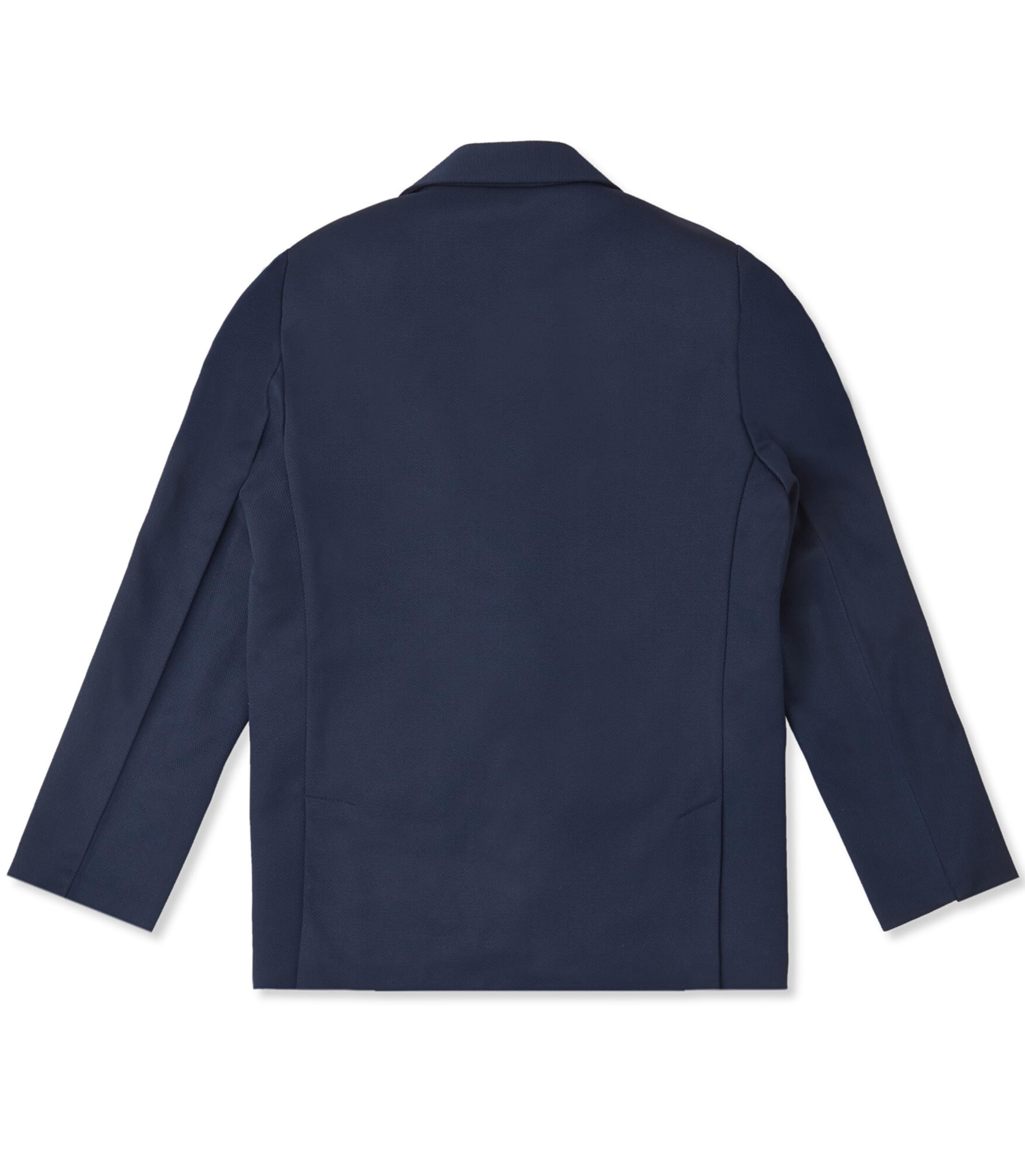 CAVIO Boys Navy Regular Fit Printed Cotton Blazer and T-Shirt 1