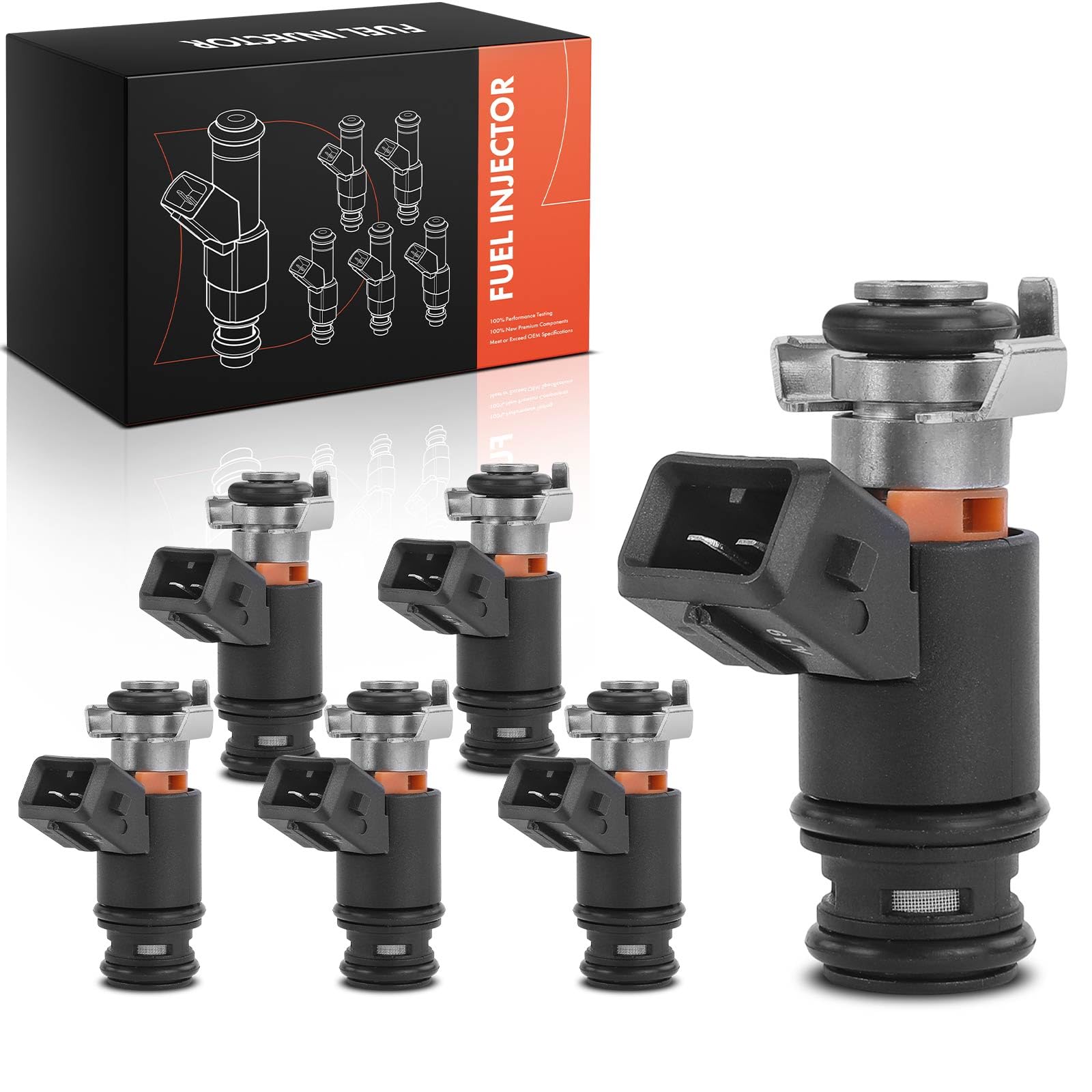 Frankberg boquillas de inyector de combustible IWP022 | Compatible con: P.a.s.s.a.t Variante 35I 3A5, S.h.a.r.a.n 7M6 7M8 7M9, P.a.s.s.a.t 35I 3A2, Golf III Variante 1H5