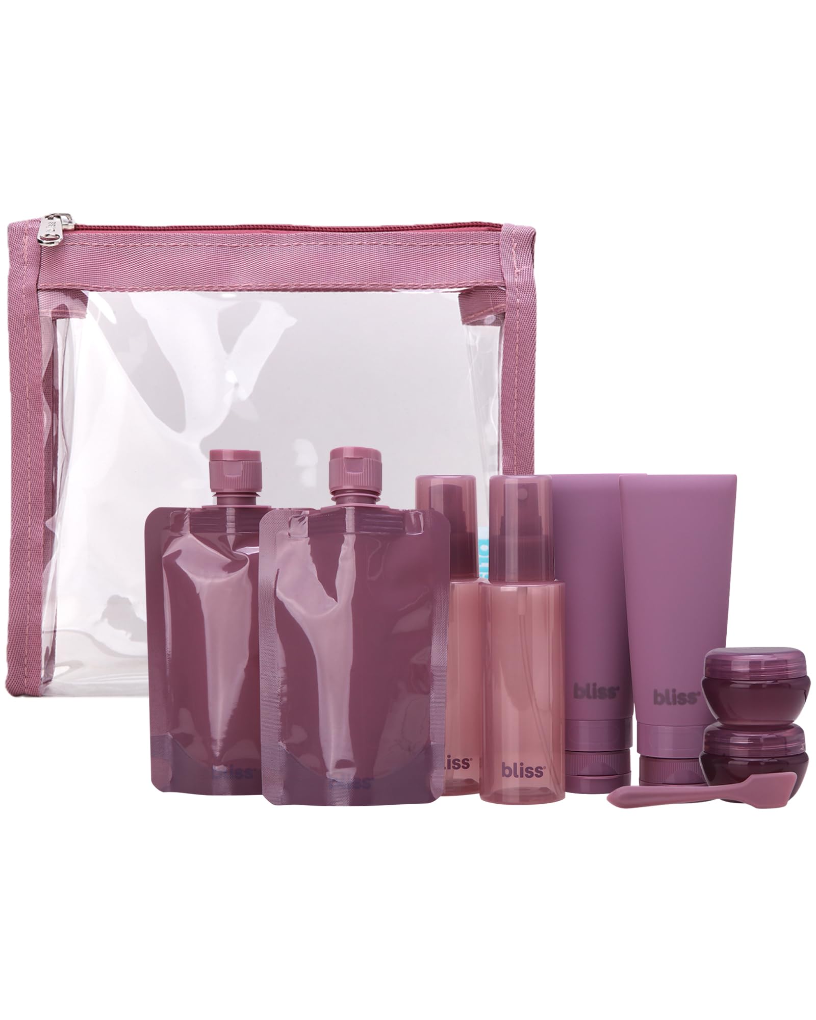 Amazon.com: Bliss Travel Bottles Set - 10PC TSA Approved Leak