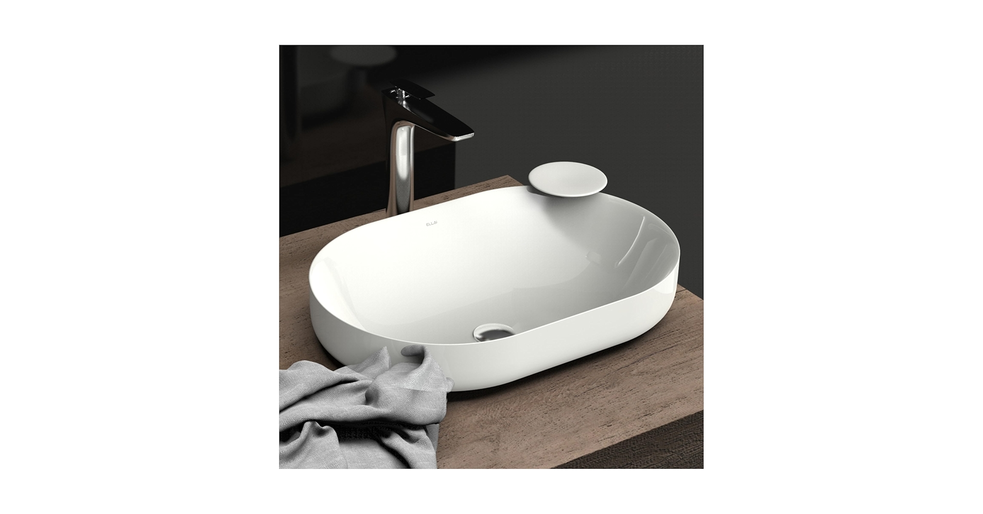 EllaホワイトS EllaホワイトS Ellamar 36in White Single Sink Bathroom Vanity | Whalen