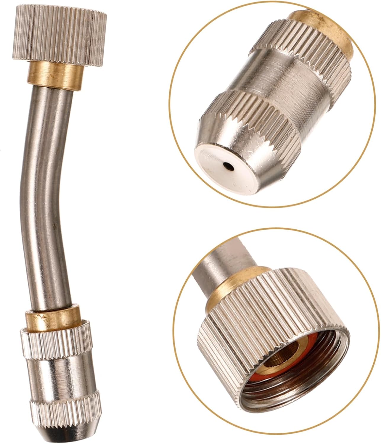 POPETPOP 4pcs Replacement Nozzle for Garden Hose Sprayer Water Hose Spray Nozzle Easy to Use