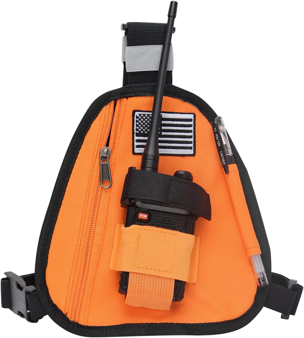 MANGEMA Radio chest harness Tactical Vest Nylon military