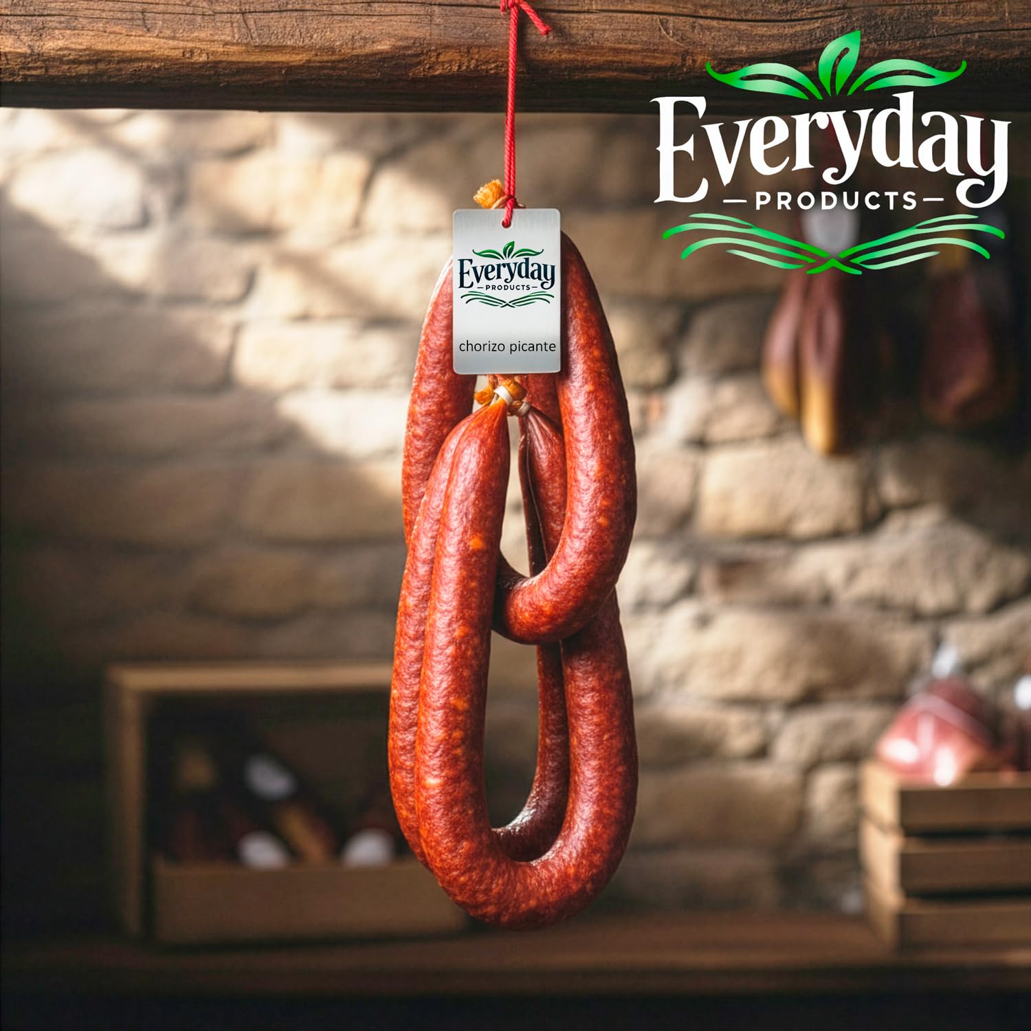 Chorizo Sarta Picante de Zamora 500g Embutido Artesano con Pimentón de La Vera Picante Sin Gluten