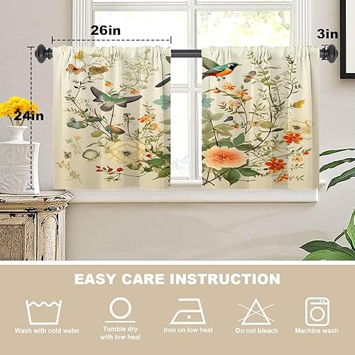 Miniatura 1031 de Cenefas de cocina modernas con patrón de cobre marrón dorado para ventanas, cenefas opacas abstractas de marcas de arañazos y cortinas opacas