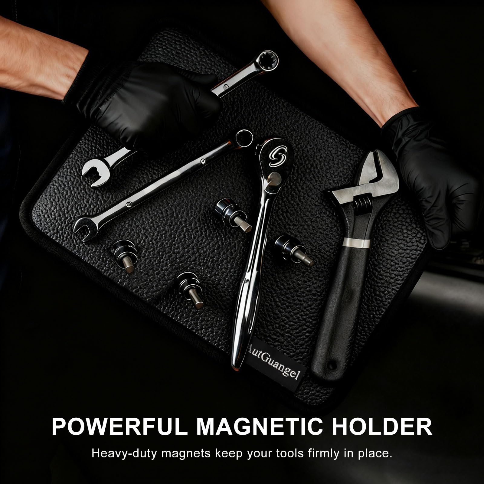 Flexible Magnetic Tool Mat & Holder for Mechanics — Amazon image 2