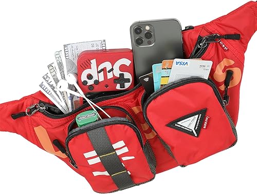 Miniatura 8 de Evangelion - Cangurera cruzada - Riñonera para cinturón, bolsas de hombro para el pecho