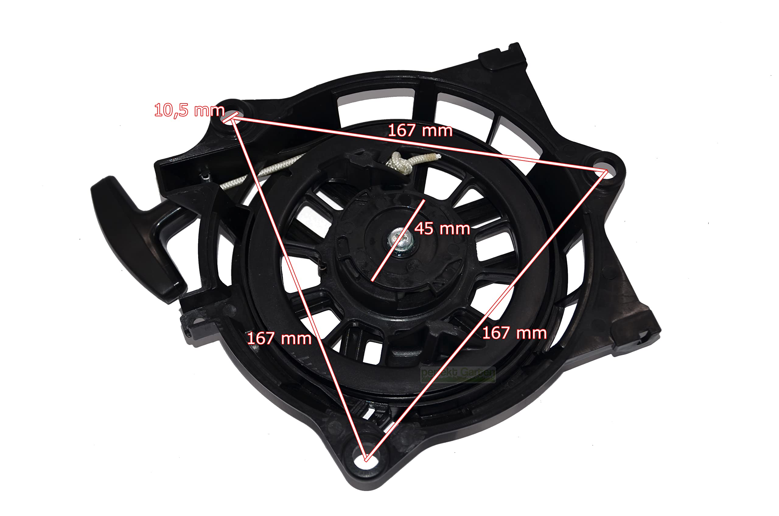 Starter A Strappo Per Tosaerba - Ricambio Compatibile Con Motori Honda GCV135/160/190 - Foto 6