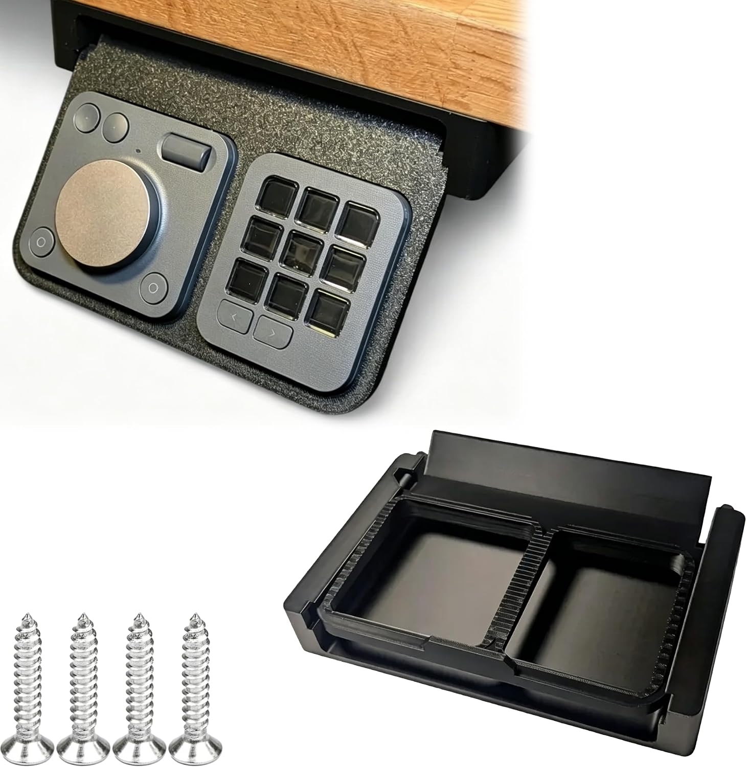 Bandeja de Montaje Bajo Escritorio Compatible Logitech MX