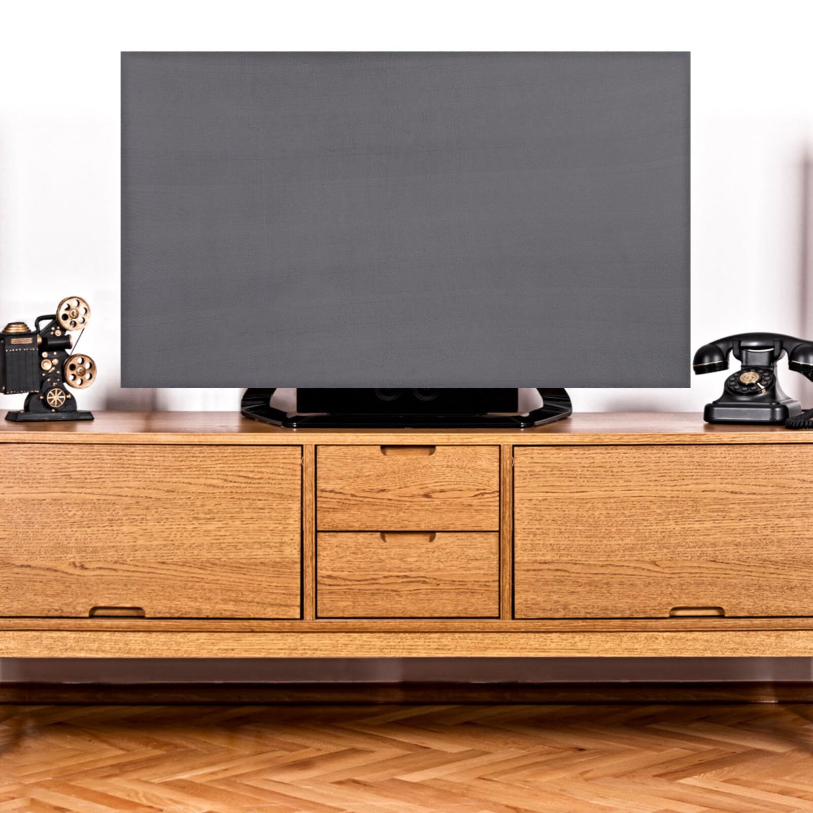 SOLUSTRE Cubierta de pantalla para exteriores para protector de pulgadas – LCD elástico plano para interiores televisores interiores interiores Tv elástico habitación TV cubierta de pantalla plana TV