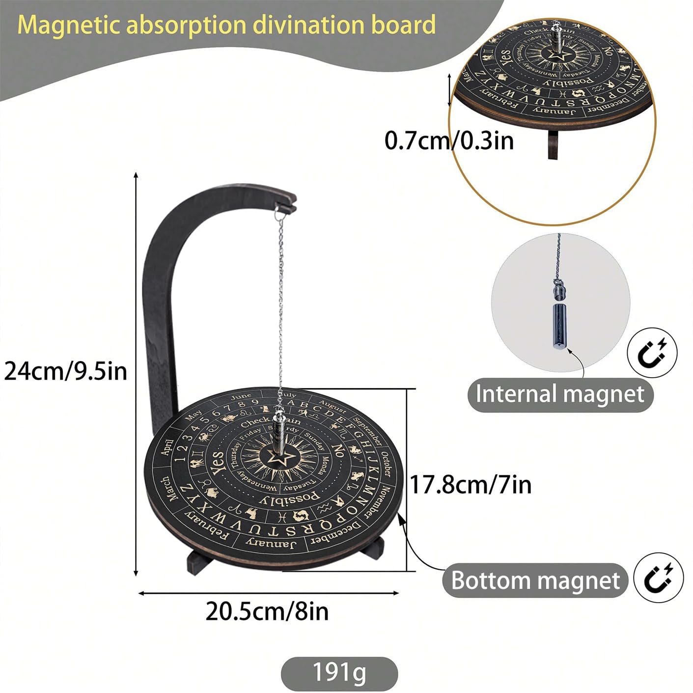 YIVFOX Magnetic Divination Stand - Image 2