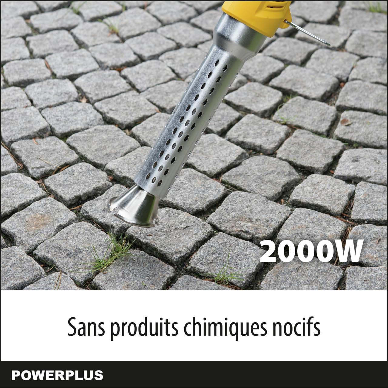 Powerplus Désherbeur Électrique POWXG6601 2000 W 115 cm 650°C
