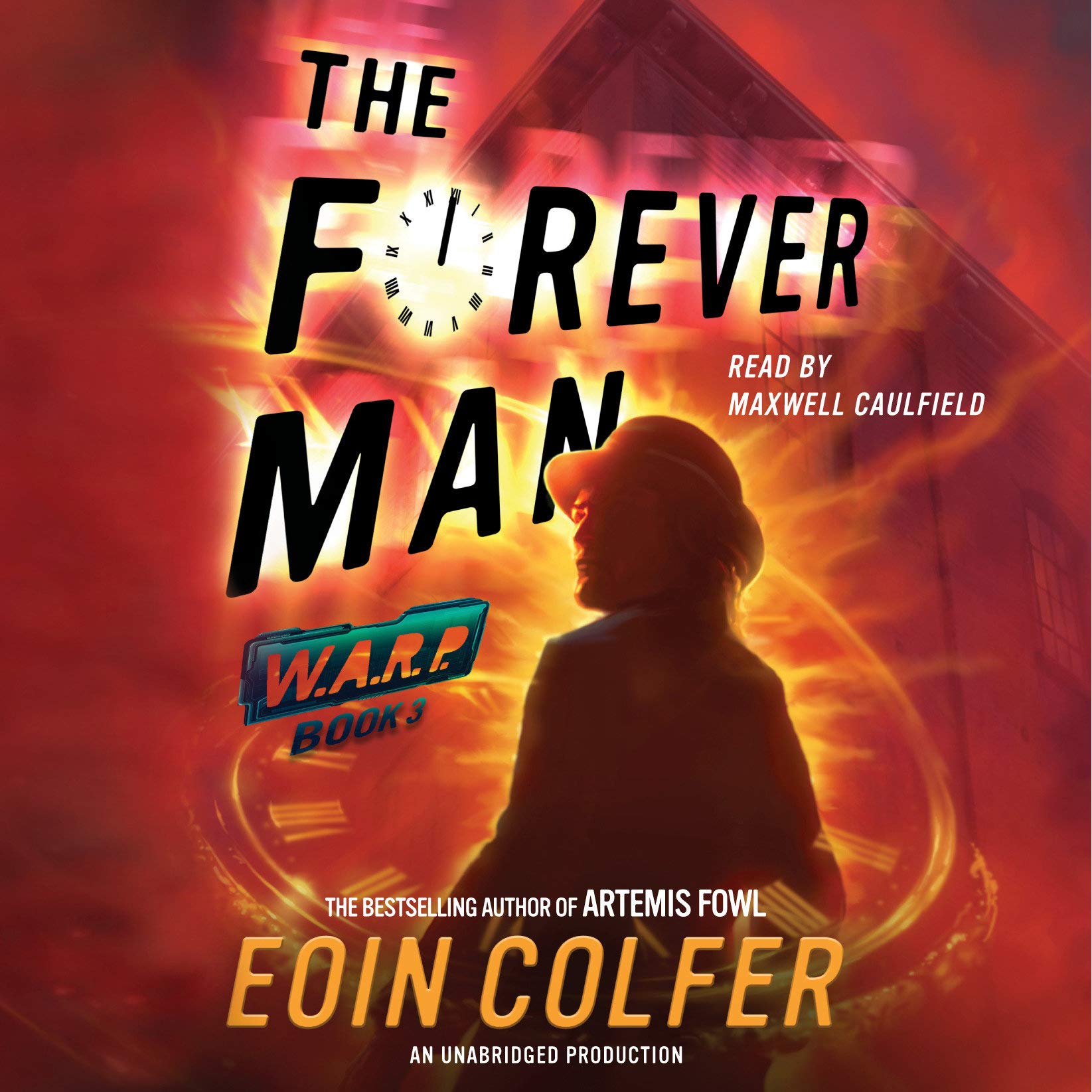 Cover art for WARP Book 3 The Forever Man