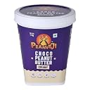 PeanutJi Natural Chocolate Peanut Butter Creamy, Pure Premium Roasted Peanuts with Real Cocoa, High in Protein, 1kg Jar, Cholesterol & Gluten Free, Healthy Nut Spread for Breakfast, Snacks & Baking gallery image
