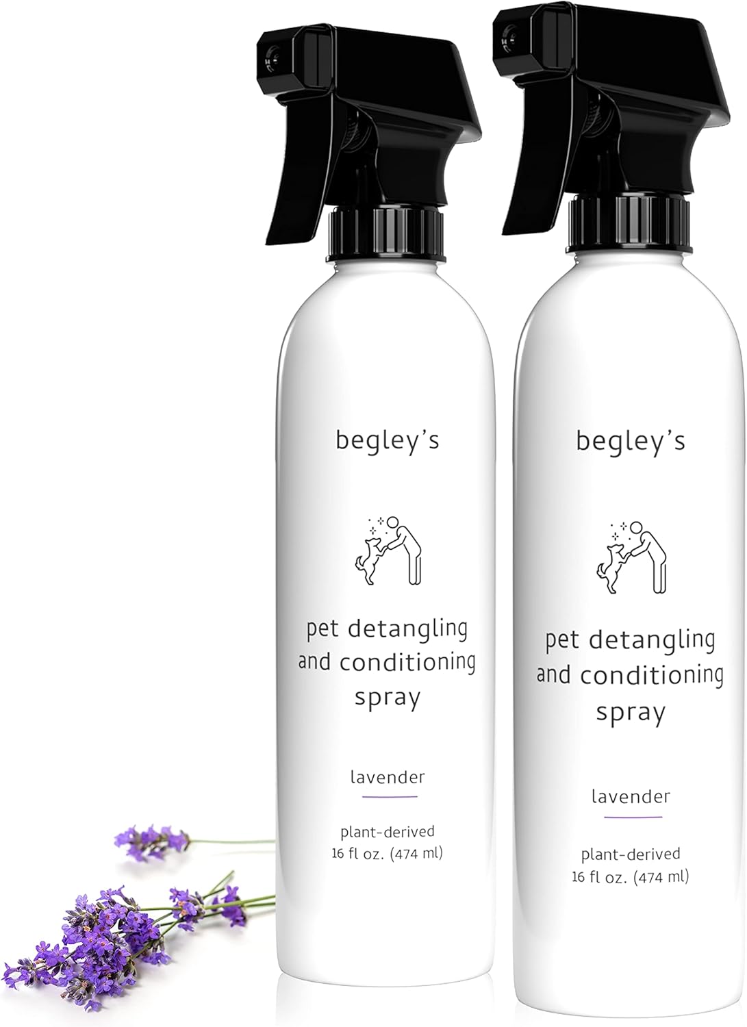 Begley's Natural Pet Detangling Spray Premium Essential