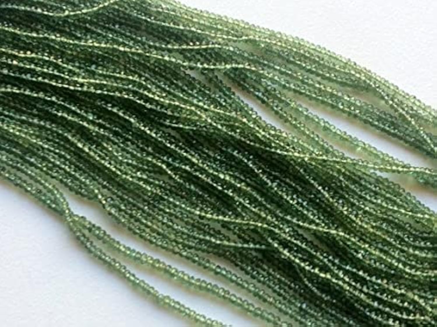 Apatite verte naturelle en perles pour un cadeau unique à fabriquer soi-même pour femme