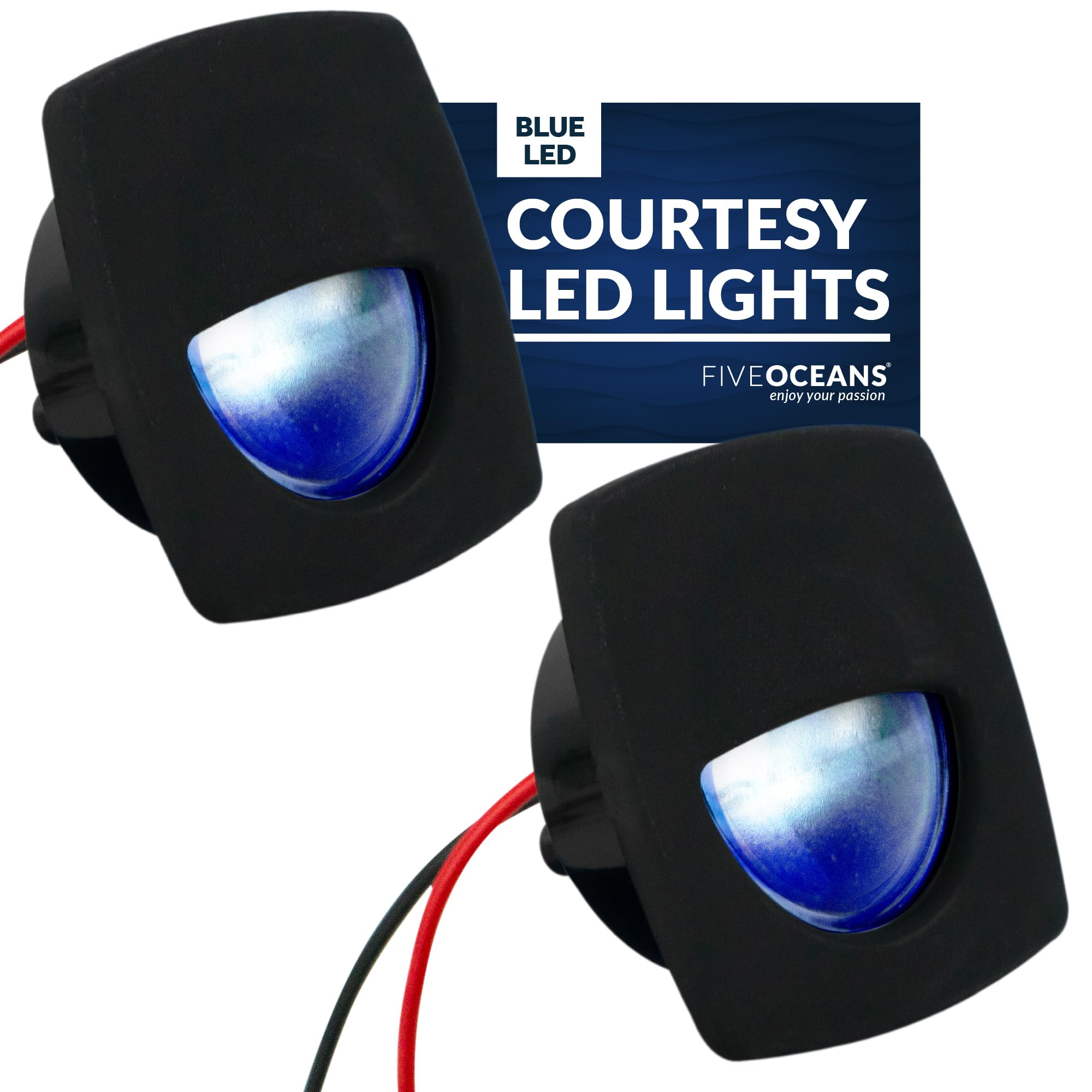 Five Oceans LED Companion Way Light, 2 Pack Marine