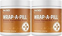 Vista 11 de Pet MD Wrap A Pill Paste - Pastilla con sabor a tocino para perros, crea un bolsillo para ocultar pastillas y medicamentos, 59 porciones