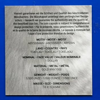 Amazon | トケラウ諸島 ファミリー キャットコレクション カラー金貨12