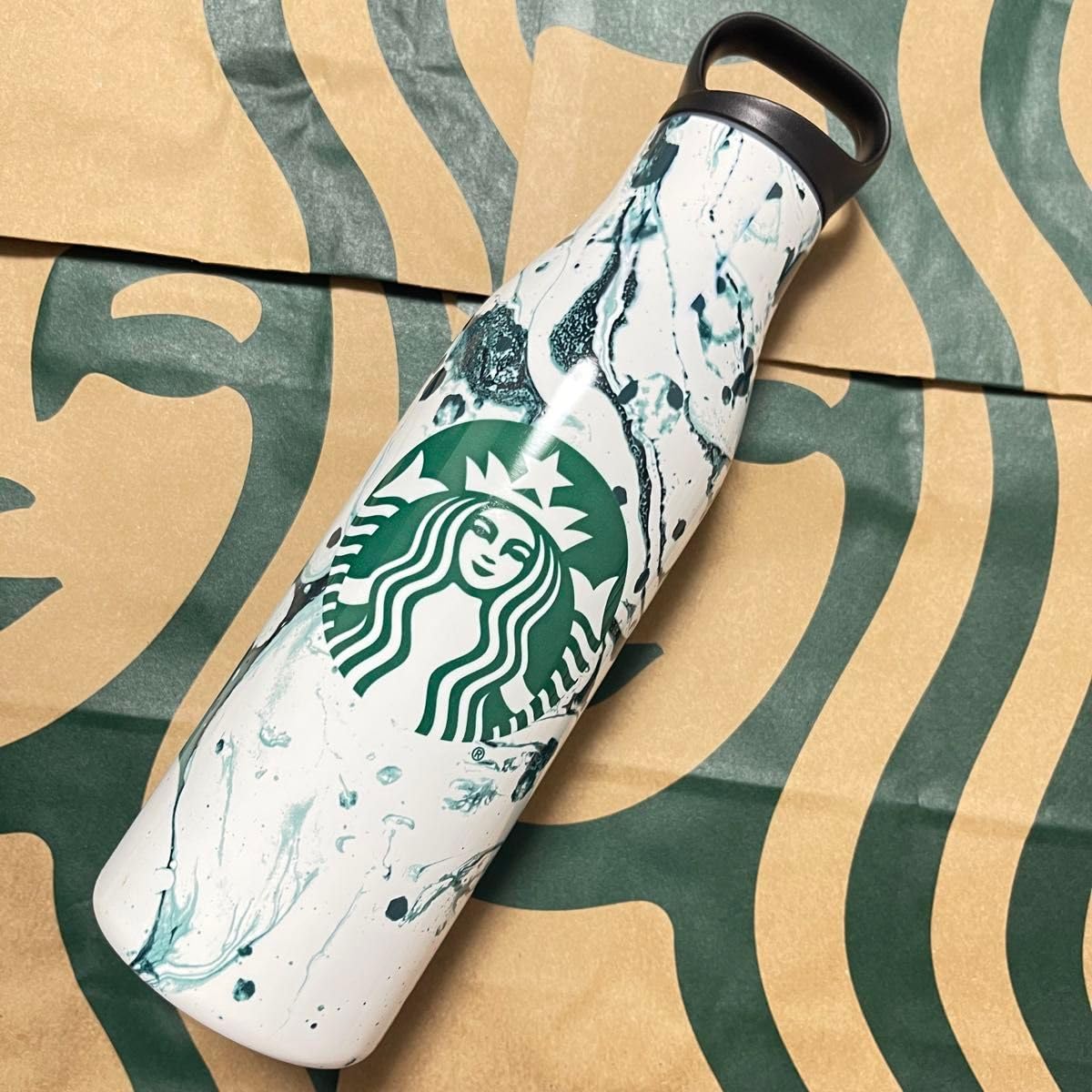 Amazon.co.jp: スターバックス ヨーロッパ ステンレスボトル マーブル 