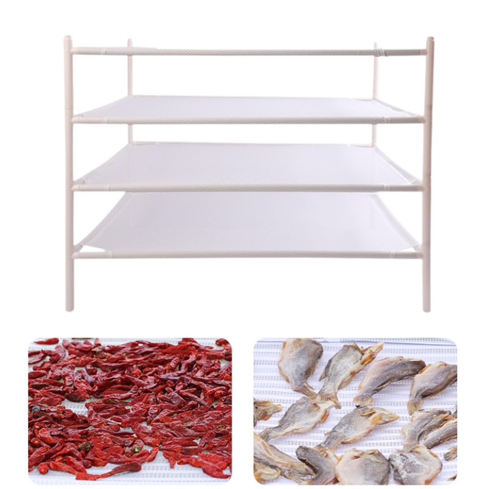 Wäscheständer, Trockengestell für Kleidung, Paprika, Trockenfrüchte