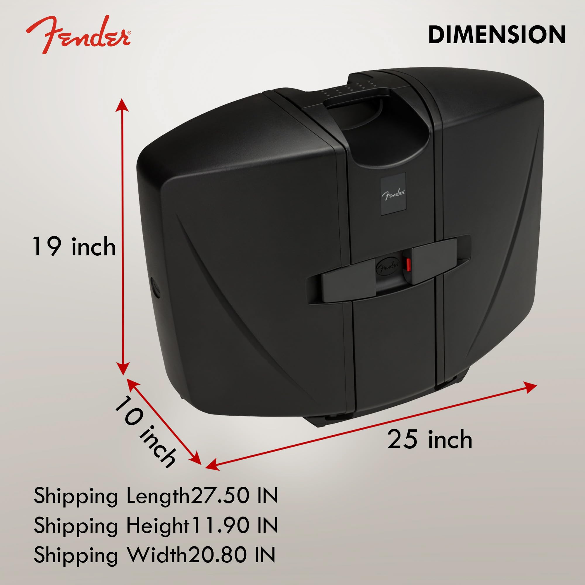 Fender Passport Conference S2 Portable PA System Bundle with Microphone, Compact Speaker Stands, XLR Cable, and Instrument Cable