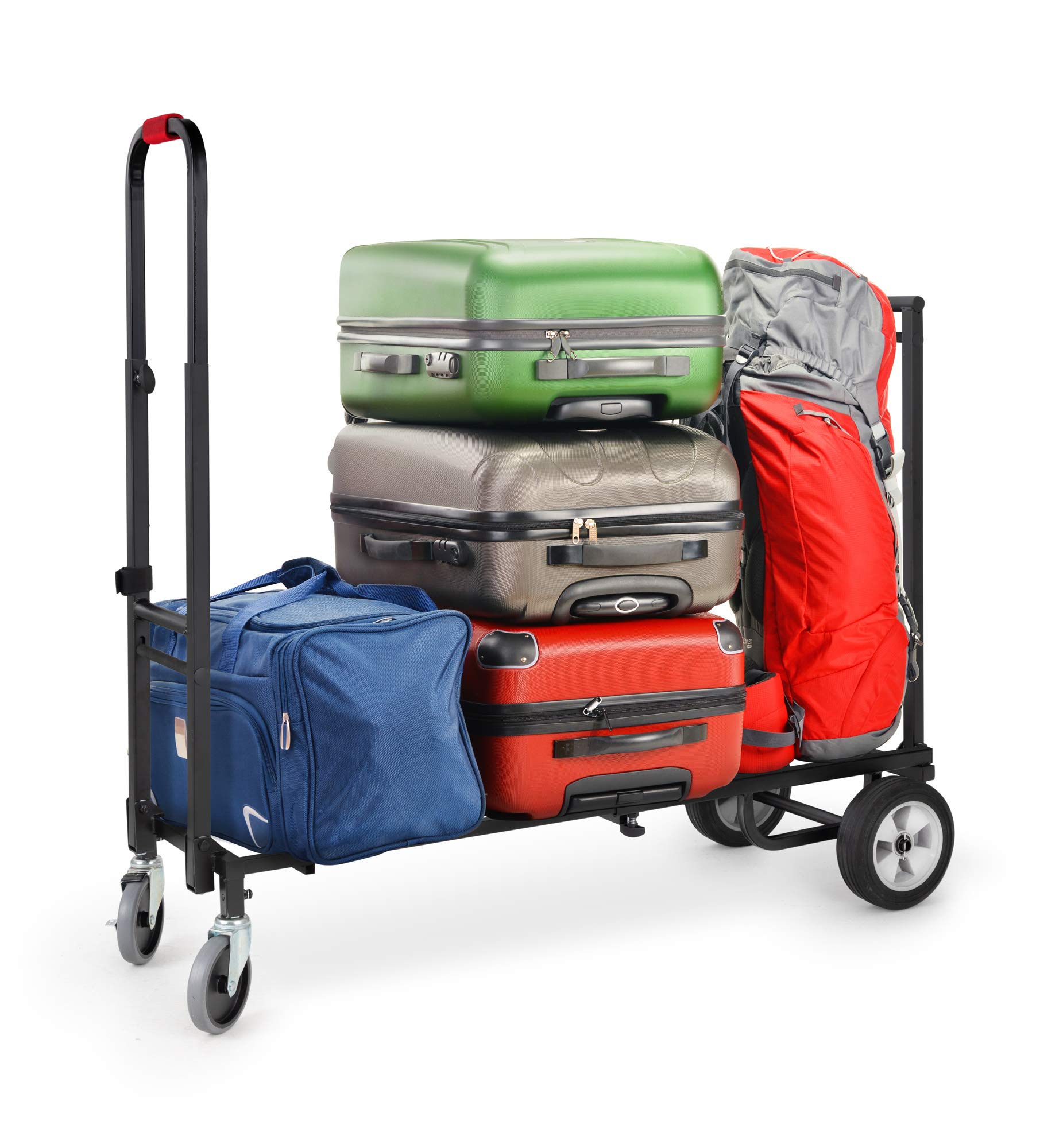 Stagecaptain Sherpa SCS-80 MKII Carro de Transporte (Mega Cart), 5 cm | Largo (superficie de carga útil): 73 cm - 120 cm, Altura: 116 cm, Ancho superficie de carga: 32 cm, Ancho con ruedas: 47 cm