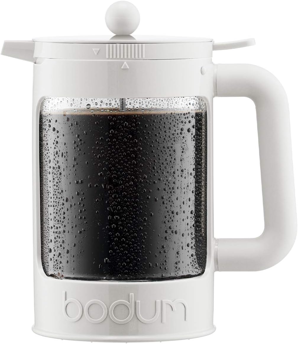 Bodum Bean Coffee Maker, 1.5 L/51 oz, Snow