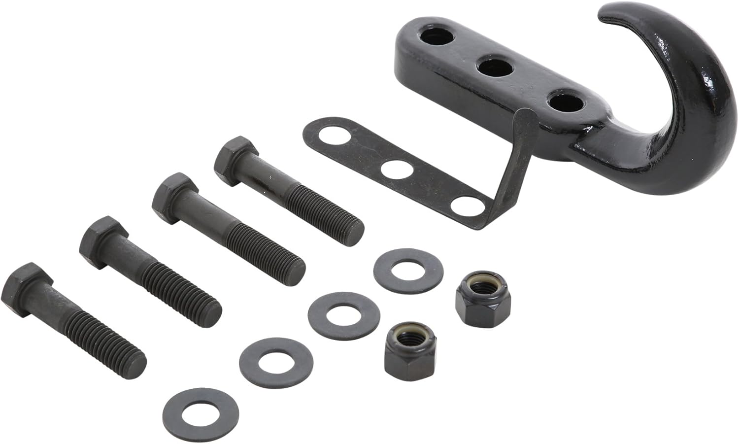 Smittybilt Tow Hook Kit – Black (76-06 CJ/Wrangler) - SB7605