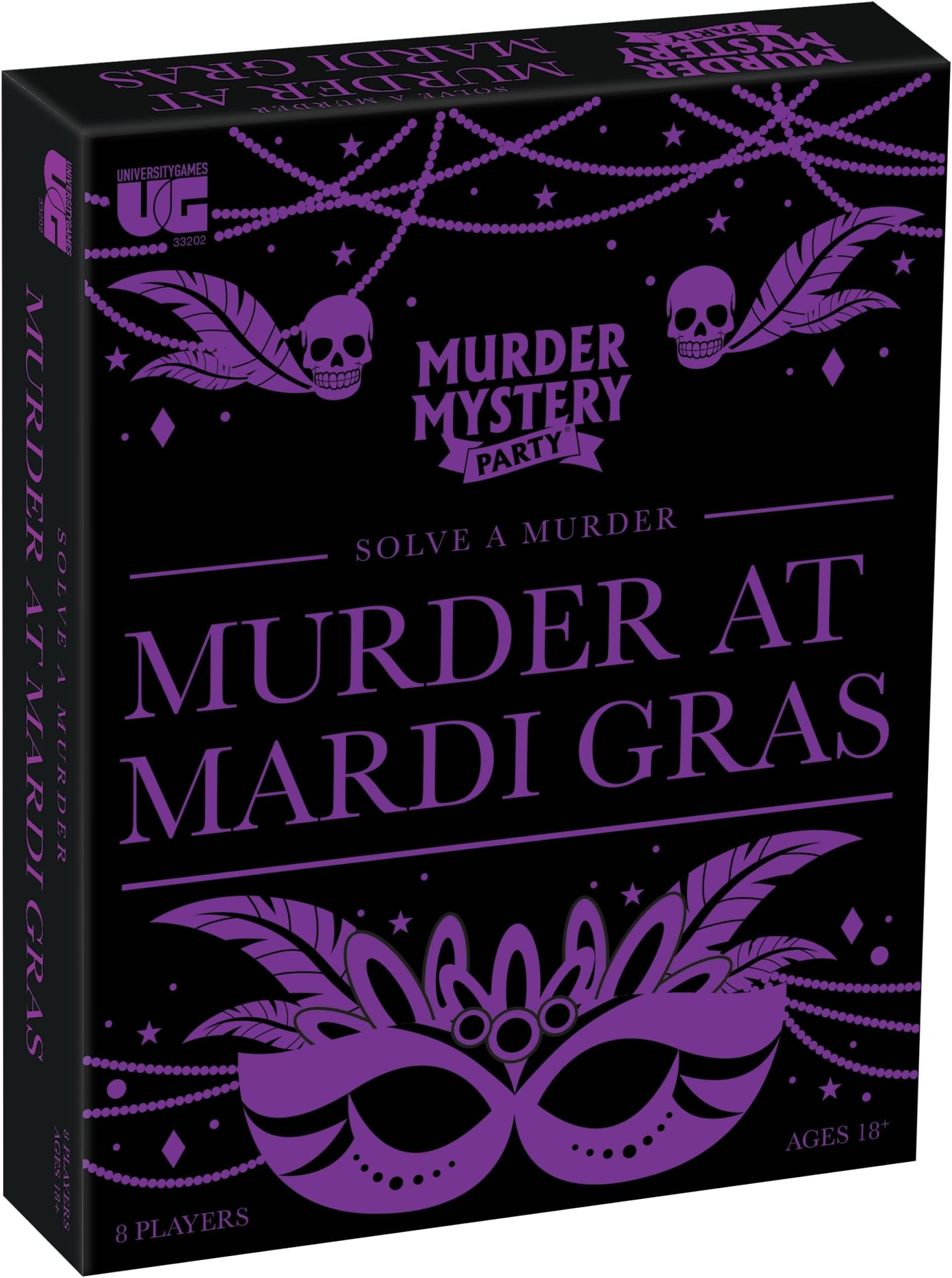 University Games Murder Mystery Party Game - Murder at Mardi Gras