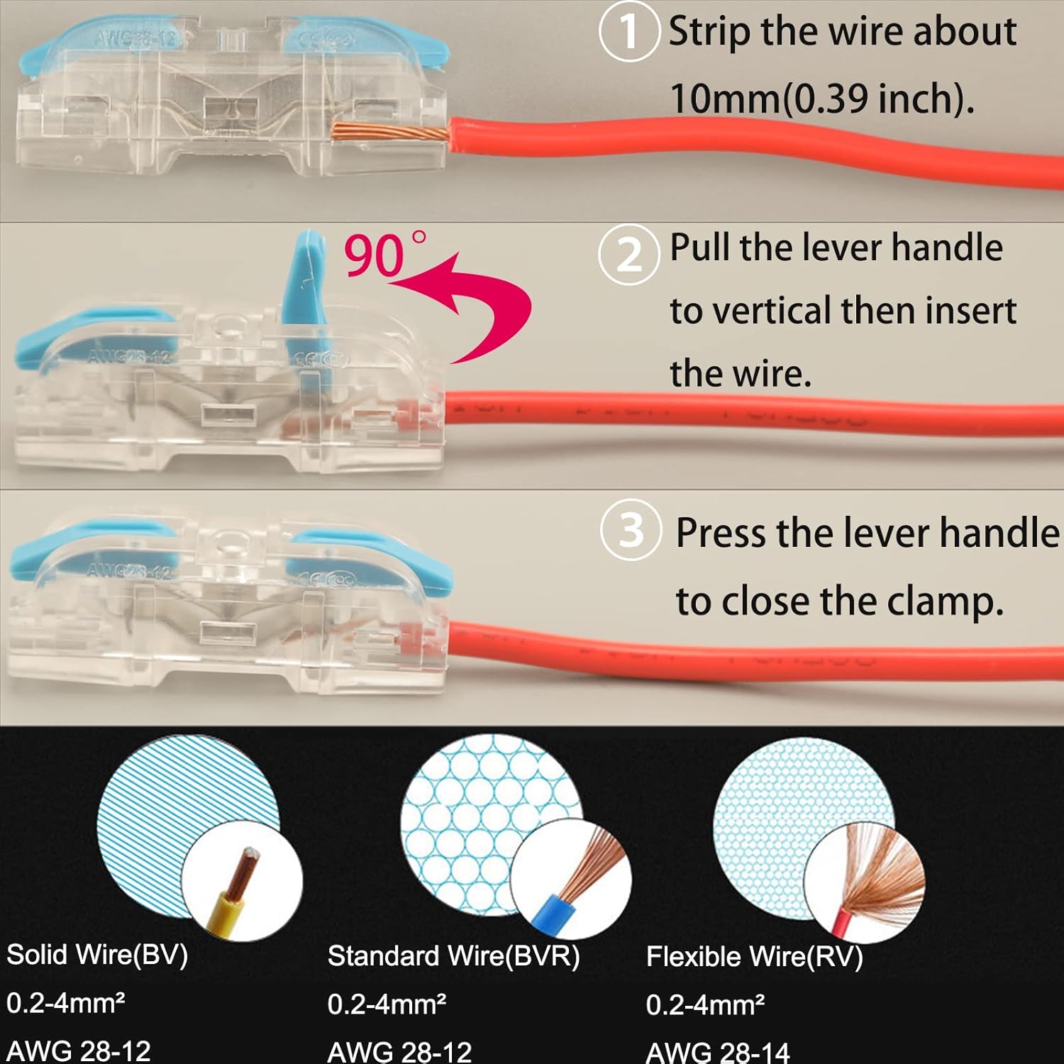 35pcs Lever connectors