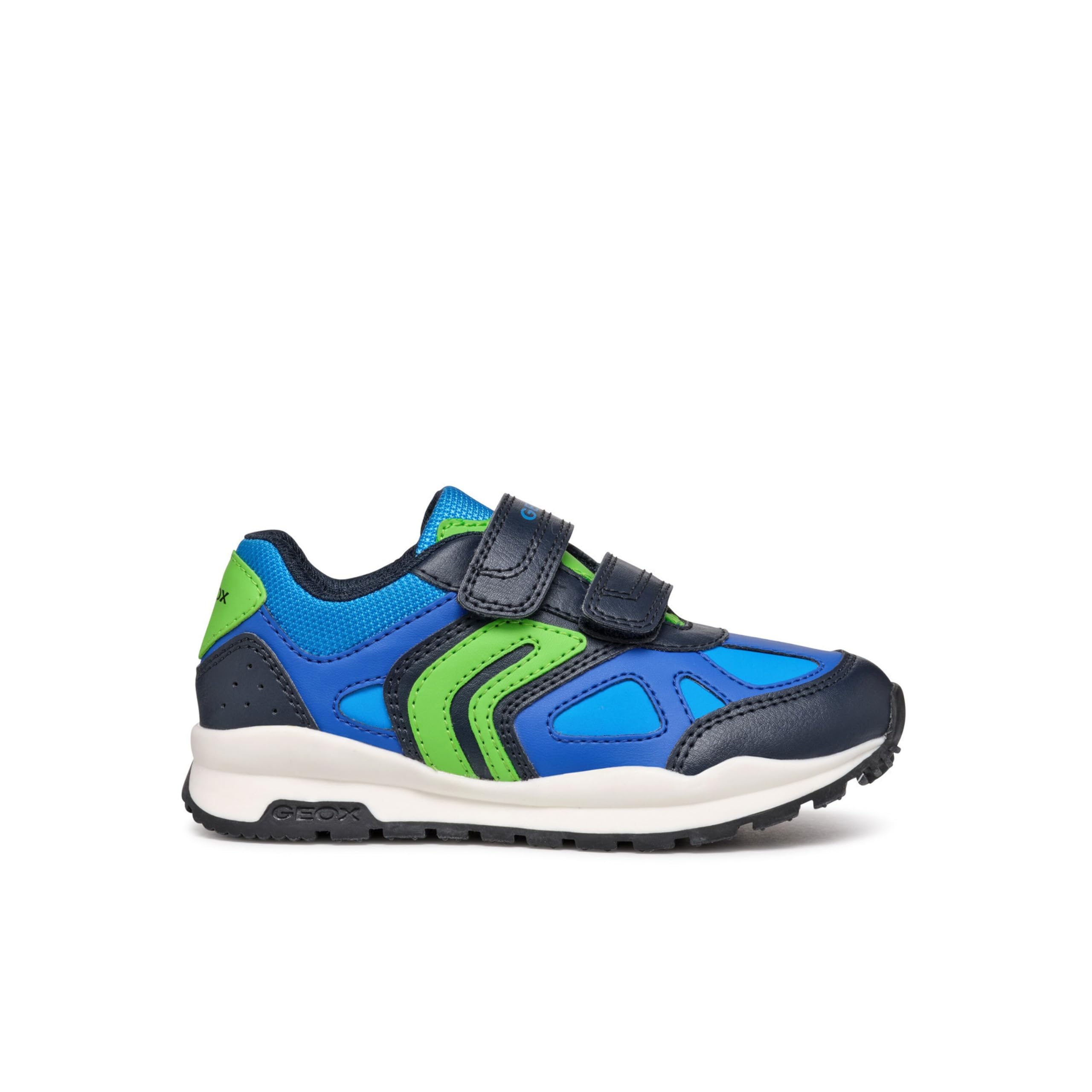Geox Boys J Pavel D Sneaker, Blue, 11 UK Child