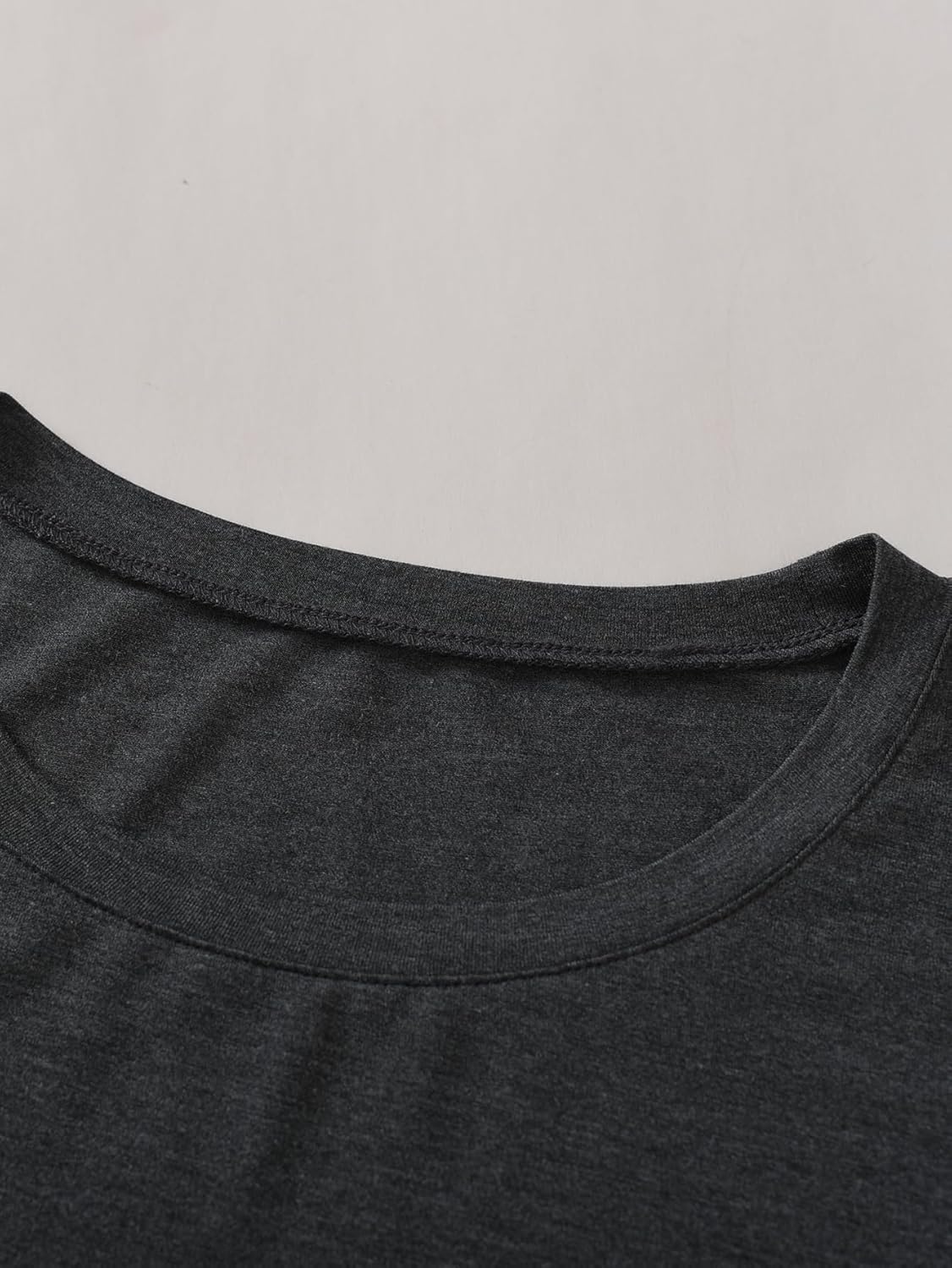 Latuza Women's Bamboo Viscose 3/4 Sleeve Top Slim Fit Crew Neck Shirt 2 Pack - Image 5