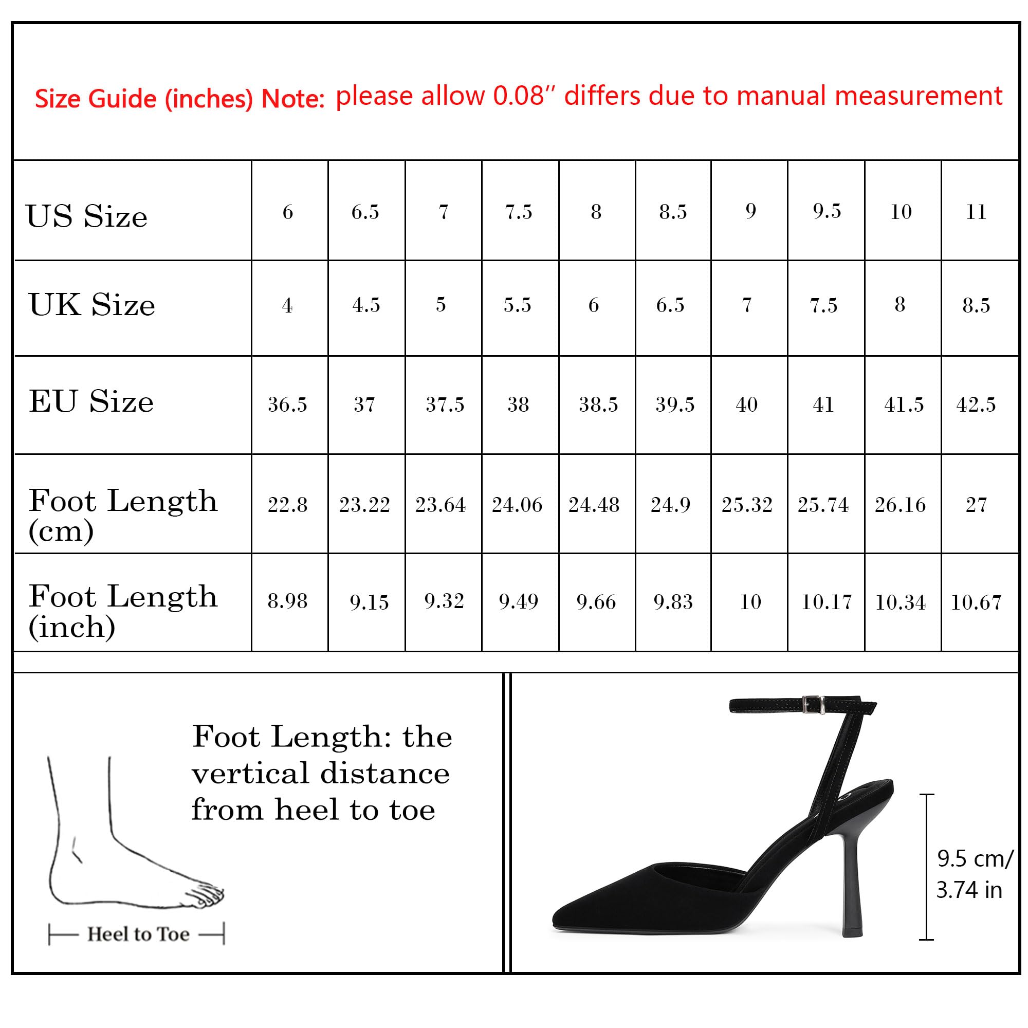 Closed Toe Ankle Strap Heels Women Pumps Pointed Toe Heeled Sandals for Women Stiletto Wedding Dress Shoes