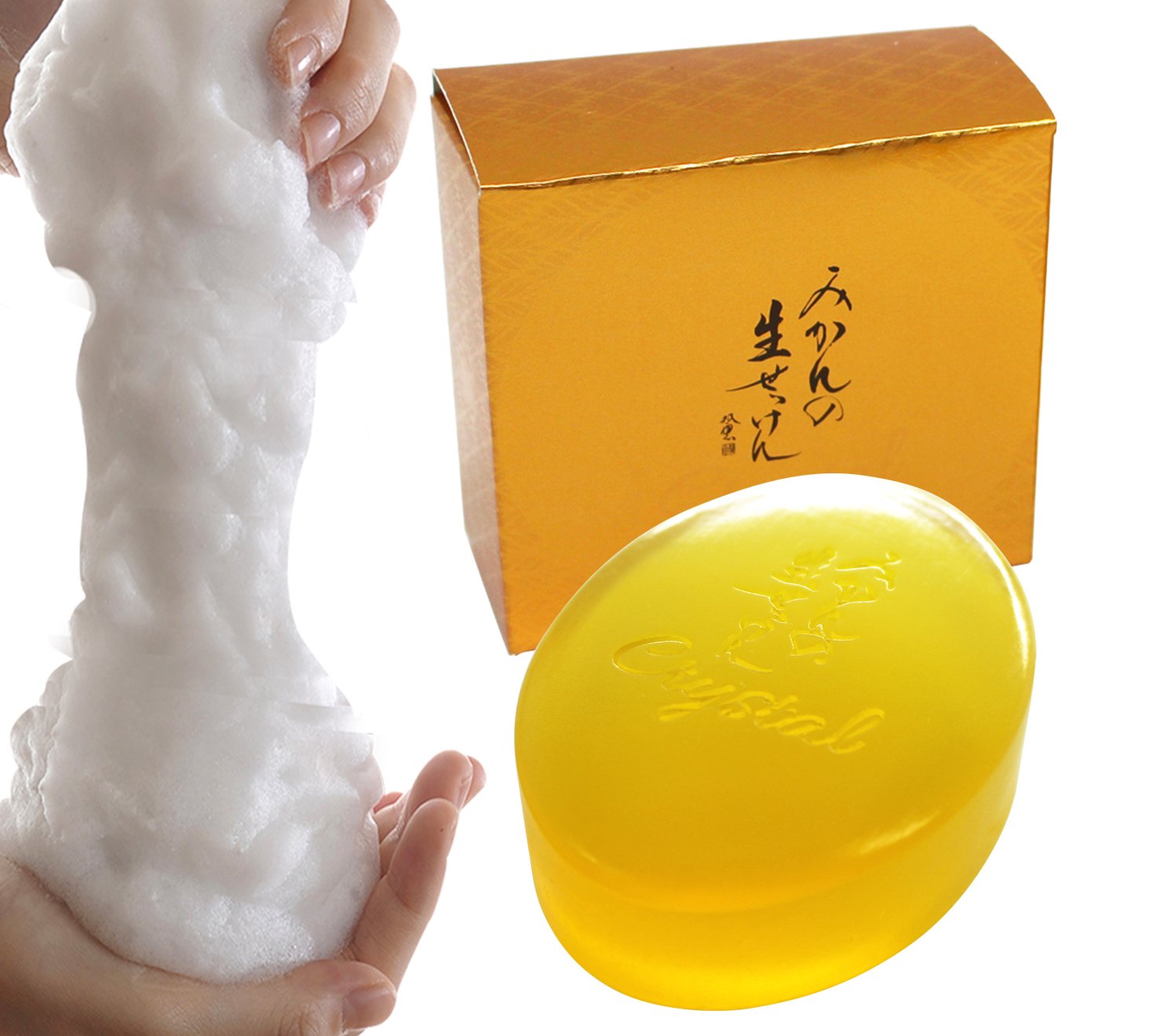 Amazon | 美香柑 みかんの生せっけん 固形タイプ 90g [洗顔石けん 美容