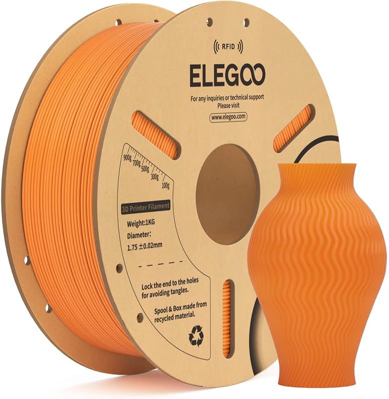 ELEGOO PLA RFID 1,75 mm Arancione 1 kg