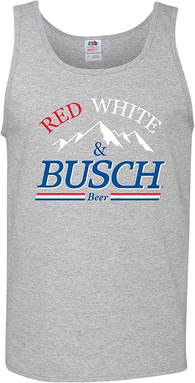 Busch Beer Red White and Busch Tank 