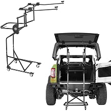 Hooke Road Hardtop Removal Lift Storage Cart, One Person Quick Operate Hard Top Hoist Holder Compatible with Jeep Wrangler TJ JK JL 1997-2026 & Ford Bronco 4 Door 2021-2026