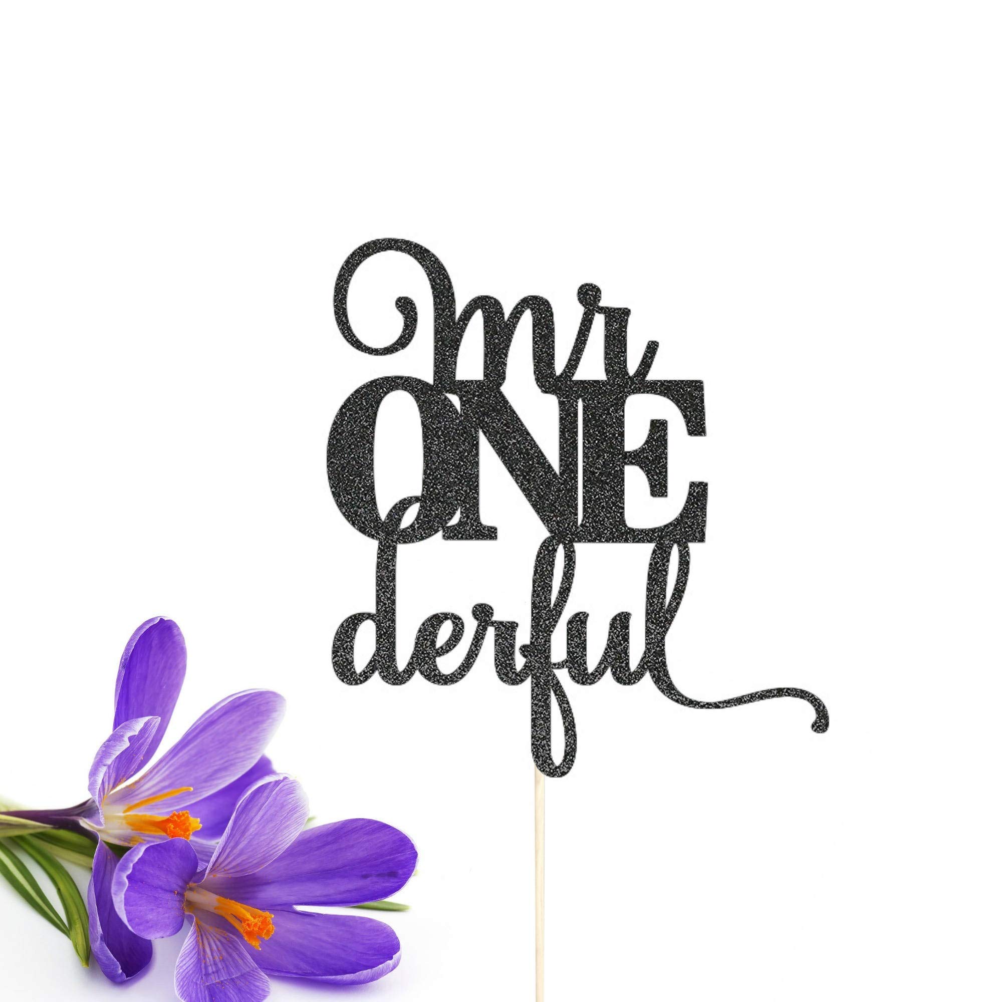 Buy Mr Onederful Cake Topper First Birthday Cake Topper 1st Birthday ...