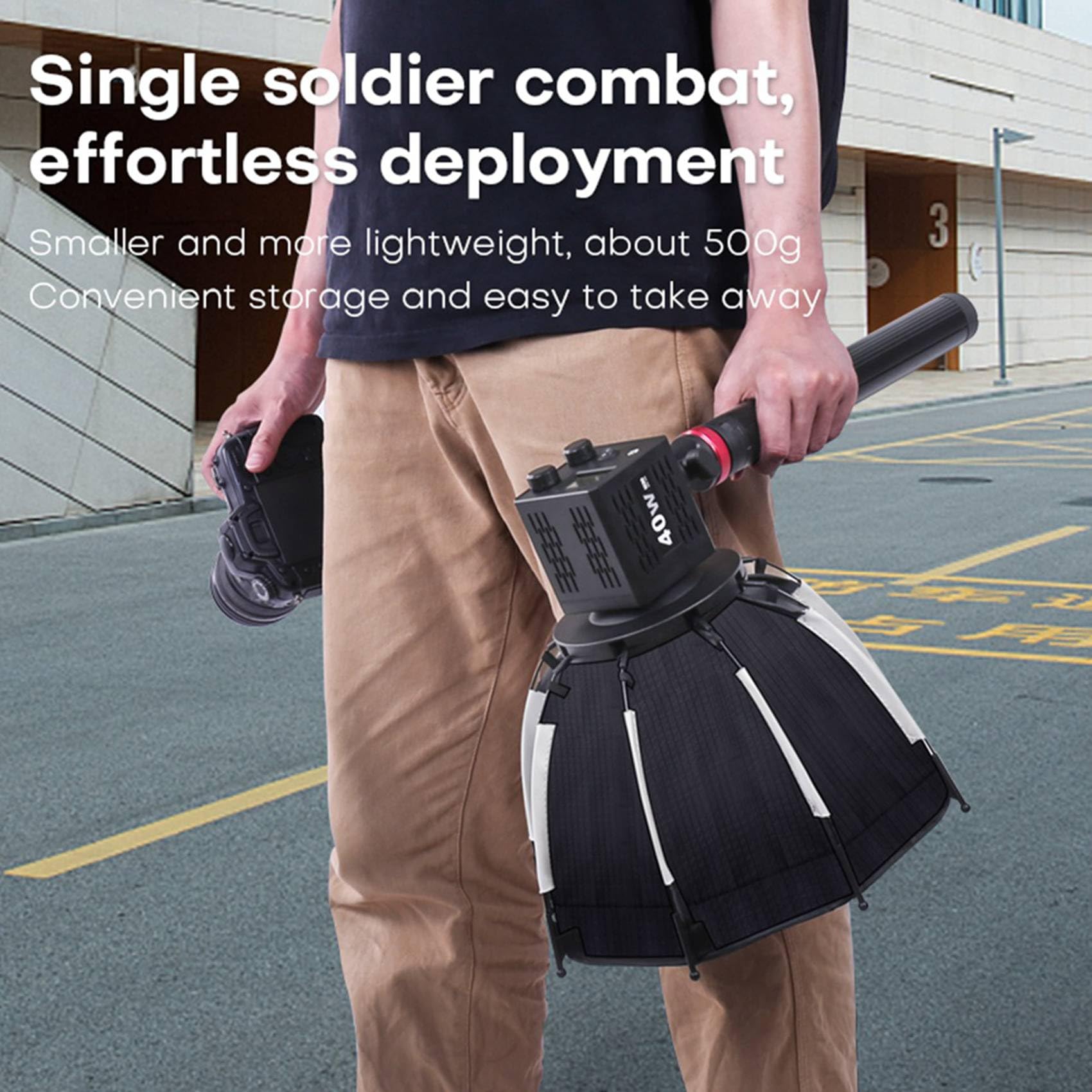 Softbox Octogonale 30 cm – Compatibilité Mini Bowens avec ZU60/M60