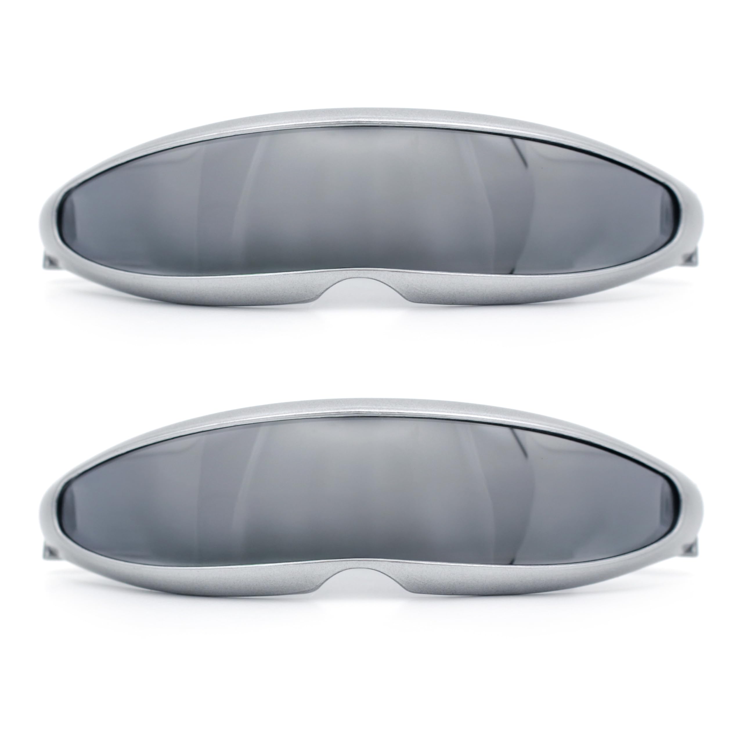 SA106 Mirror Lens Monolens Cyclops Robotic Futuristic Sunglasses