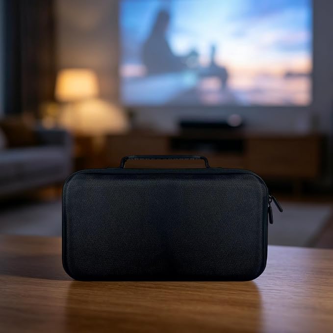 Funda rígida para proyector P5 con almacenamiento de cables y resistencia a impactos miniatura 7