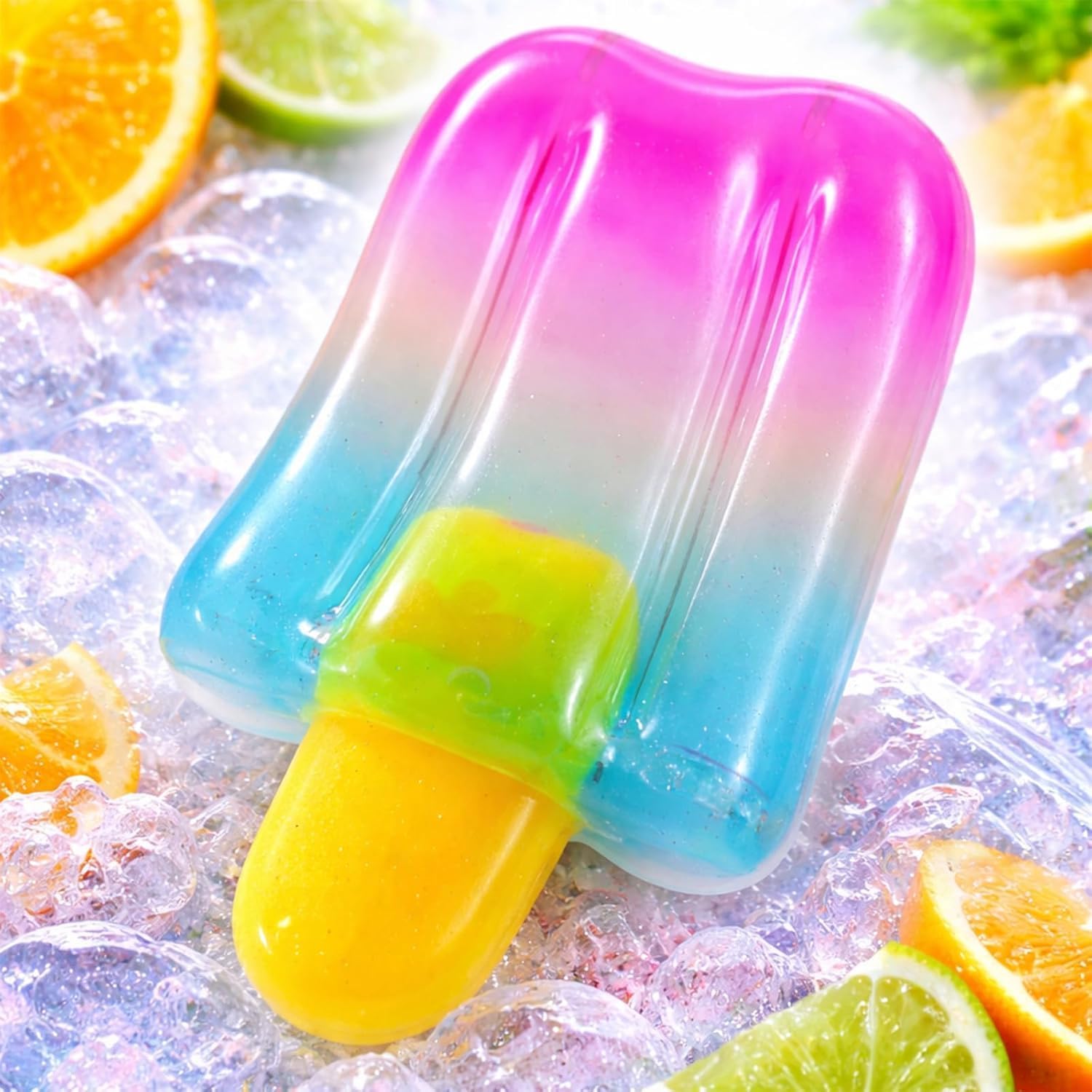 Ice Cream Squeeze Squishy,Summer Sensory Stress Relief,Easter Basket Stuffers Party Favors for Anxiety Relief Everyone (#C)