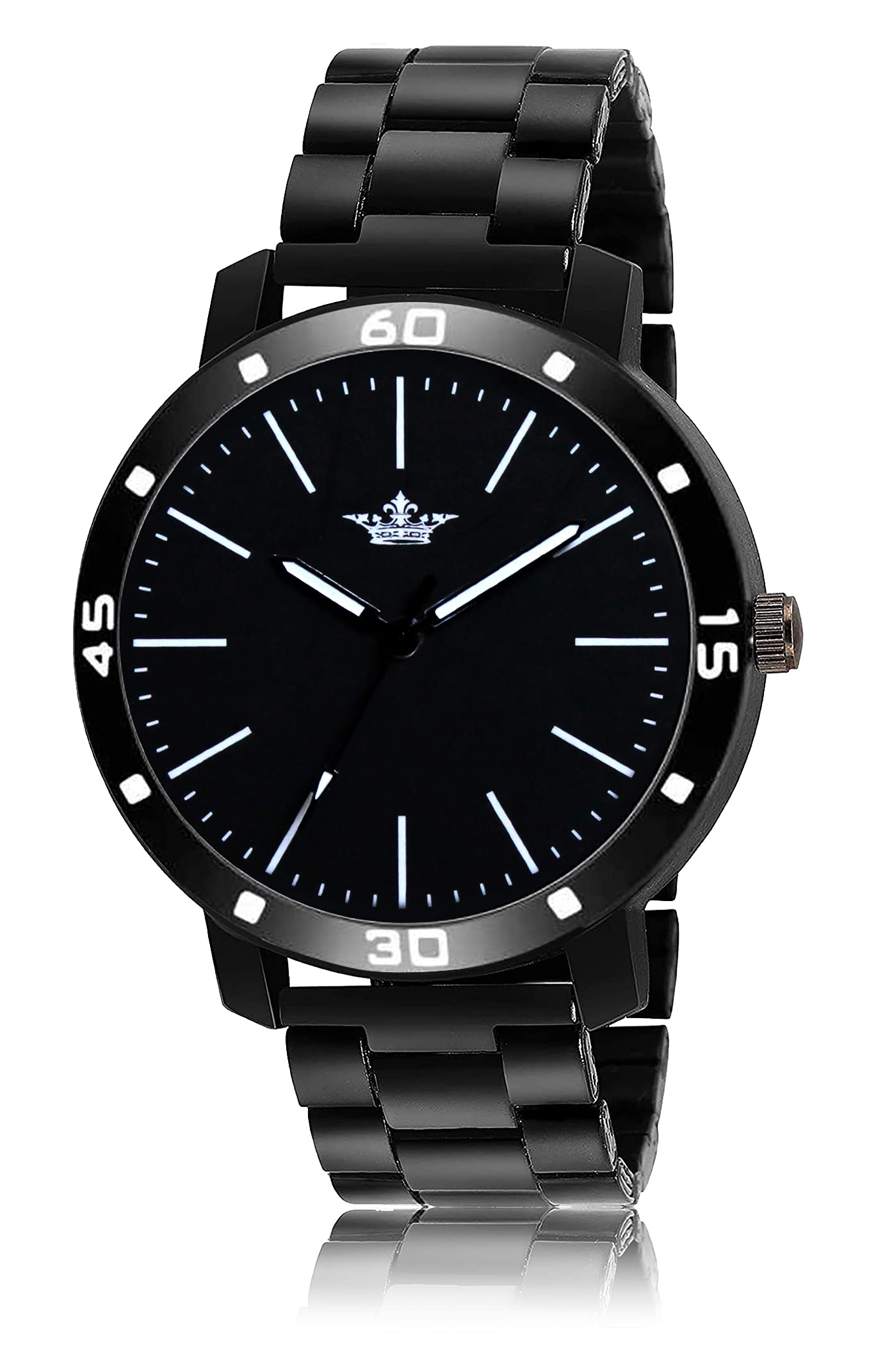 Shocknshop Stainless Steel Watch Series Analogue Mens Watch (Black Dial Mens Long Colored Strap) -W219 (Black 02) (B0BG8Y9LG7) Amazon Price History, Amazon Price Tracker