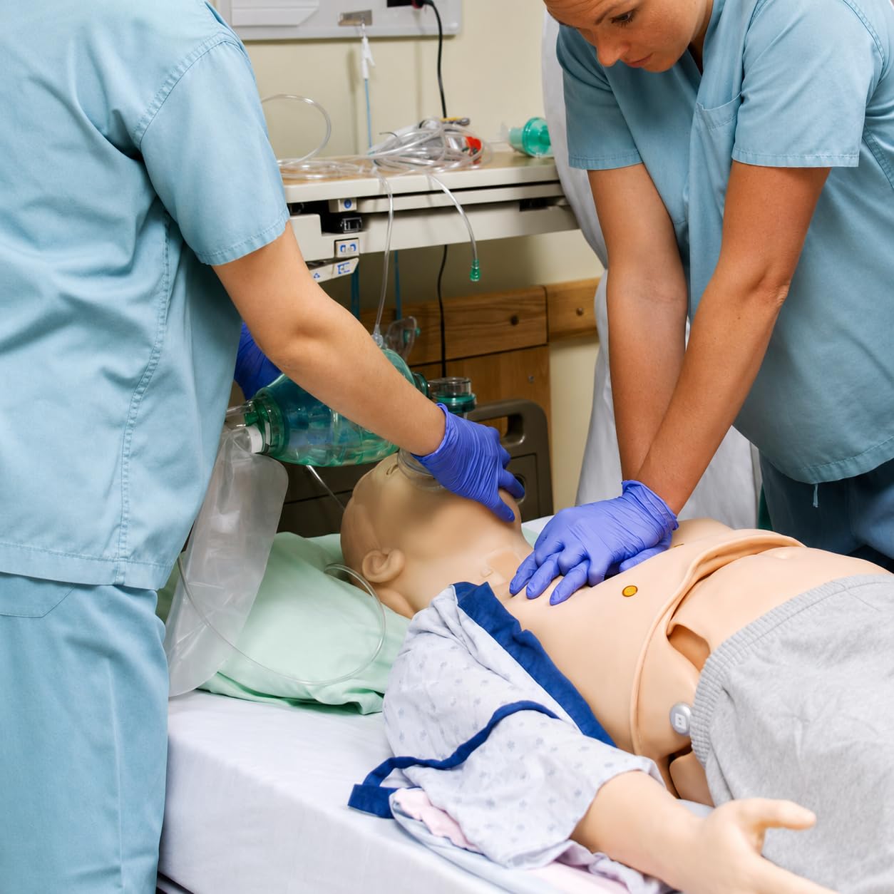 Kit di manichino da allenamento per adulti per insegnamento medico completo del corpo, ideale per l'allenamento di medici e infermieri, anatomia completa per la pratica delle abilità salvavita