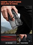 SUPCASE pour Samsung Galaxy S26 Case avec Kickstand (Licorne de la Grip), [Fireless Charging Compatible] [Protection militaire-Grade] Housse de téléphone magnétique lourde pour S26 6.3 (Noir)
