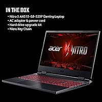 Vista 12 de Acer Nitro 5 AN515-58-525P Laptop para juegos Intel Core i5-12500H GPU NVIDIA GeForce RTX 3050 Laptop Pantalla IPS FHD de 15.6 pulgadas 144Hz